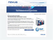 Tablet Screenshot of novuspolish.com